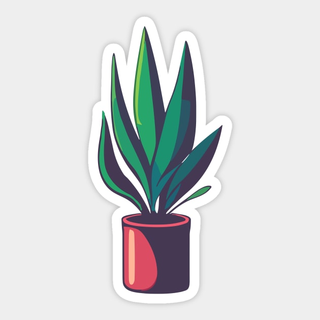 potted plant Sticker by Rockave Design